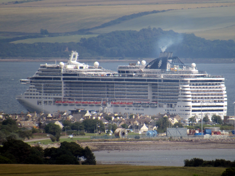 MSC Preziosa from Fyrish